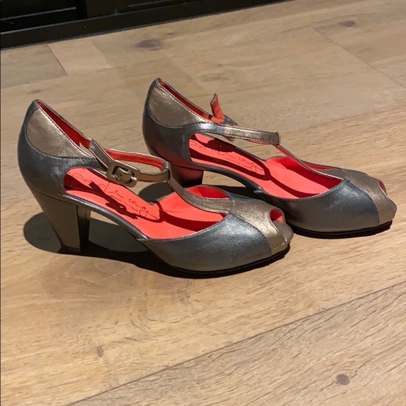 Pas de Rouge peep toed shoes - Picture 2 of 4